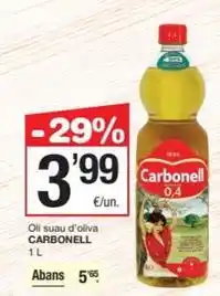 SPAR Fragadis Carbonell - oli suau d'oliva oferta