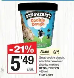 SPAR Fragadis Ben & jerry's - bex&jerry's oferta