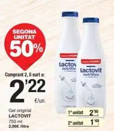 SPAR Fragadis Lactovit - gel original oferta