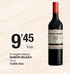 SPAR Fragadis Ramón bilbao - vi negre criança oferta