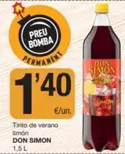 SPAR Fragadis Don simón - tinto de verano limon oferta