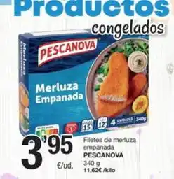 SPAR Fragadis Pescanova - filetes de merluza empanada oferta