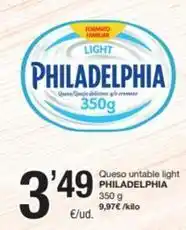 SPAR Fragadis Philadelphia - queso untable light oferta