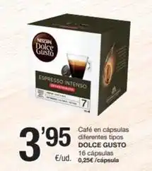SPAR Fragadis Dolce gusto - cafe en capsulas oferta