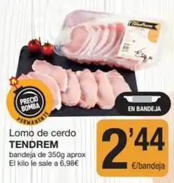SPAR Fragadis Tendrem - lomo de cerdo oferta