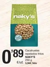 SPAR Fragadis Cacahuetes repelados fritos oferta