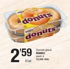SPAR Fragadis Bimbo - donuts glace oferta
