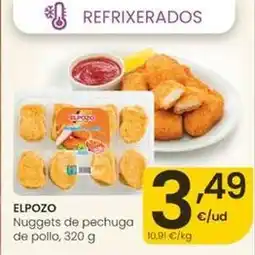 Eroski Elpozo - nuggets de pechuga de pollo oferta
