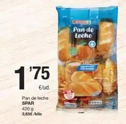 SPAR Fragadis Spar - pan de leche oferta