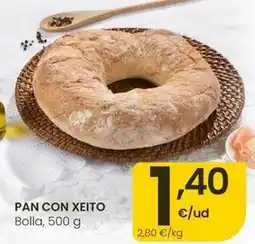 Eroski Pan con xeito oferta