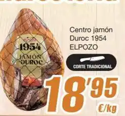 SPAR Fragadis Elpozo - centro jamon duroc 1954 oferta