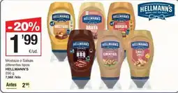 SPAR Fragadis Hellmann's - mostaza o salsas oferta