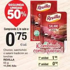 SPAR Fragadis Revilla - chorizo oferta