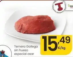 Eroski Gallega - ternera sin hueso especial asar oferta
