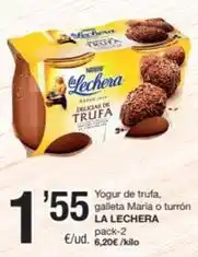 SPAR Fragadis La lechera - yogur de trufa oferta