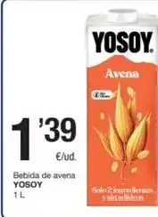 SPAR Fragadis Yosoy - bebida de avena oferta