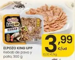 Eroski Elpozo - king upp kebab de pavo y pollo oferta