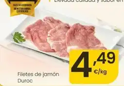 Eroski Duroc - filetes de jamon oferta
