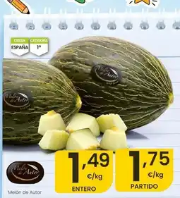 Eroski Melon de autor oferta