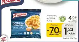 Eroski Pescanova - anillos a la romana oferta