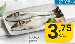Eroski Lubina pieza oferta