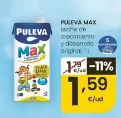 Eroski Puleva - max leche de crecimiento y desarrollo original oferta