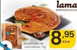 Eroski Empanada de volandeiras oferta