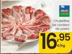 Eroski Chuletillas de cordero de pasto oferta