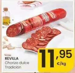 Eroski Revilla - chorizo dulce tradicion oferta