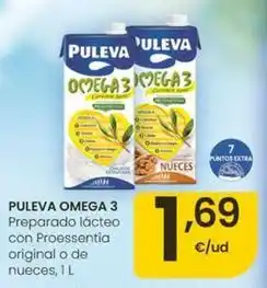 Eroski Puleva - omega 3 preparado lacteo con proessentia original o de nueces oferta