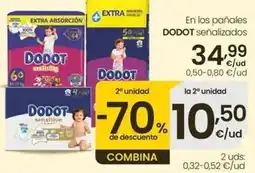 Eroski Dodot - en los panales senalizados oferta