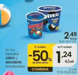 Eroski Oreo - en los helados oferta