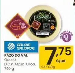 Eroski Galicia - queso d.o.p. arzua-ulloa oferta