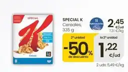 Eroski Special k - cereales oferta