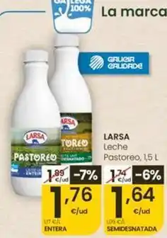 Eroski Larsa - leche pastoreo oferta