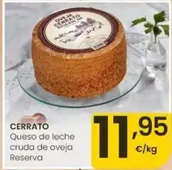 Eroski Cerrato - queso de leche cruda de oveja reserva oferta
