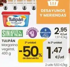 Eroski Tulipán - margarina vegetal oferta