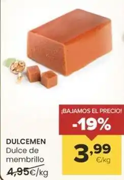 Autoservicios Familia Dulcemen - dulce de membrillo oferta