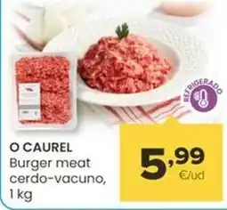 Autoservicios Familia O'caurel - burger meat cerdo-vacuno oferta
