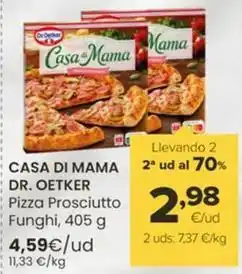 Dr oetker - pizza prosciutto funghi