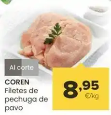Autoservicios Familia Coren - filetes de pechuga de pavo oferta