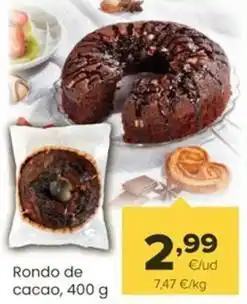 Autoservicios Familia Rondo de cacao oferta