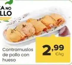 Autoservicios Familia Contramuslos de pollo con hueso oferta