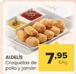 Autoservicios Familia Croquetas de pollo y jamón oferta
