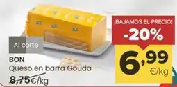 Autoservicios Familia Bon - queso en barra gouda oferta