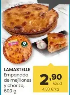 Autoservicios Familia My - empanada de mejillones y chorizo oferta