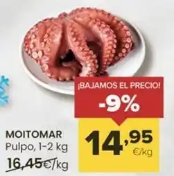 Autoservicios Familia Moitomar - pulpo oferta