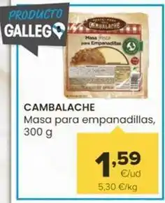 Autoservicios Familia Cambalache - masa para empanadas oferta