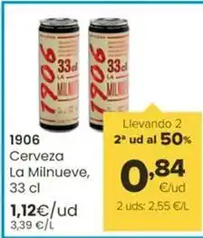 Autoservicios Familia 1906 - cerveza la milnueve oferta
