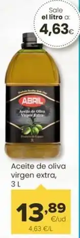 Autoservicios Familia Abril - aceite de oliva virgen extra oferta